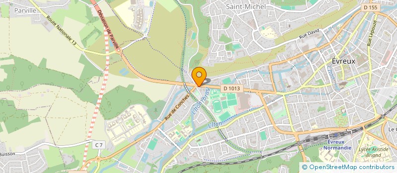 localisation de l'entreprise SARL STATION DE CAMBOLLE  EVREUX