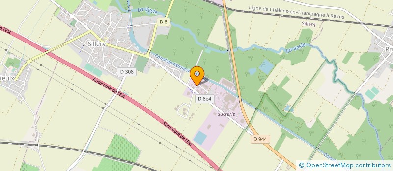 localisation de l'entreprise SARL STB à SILLERY