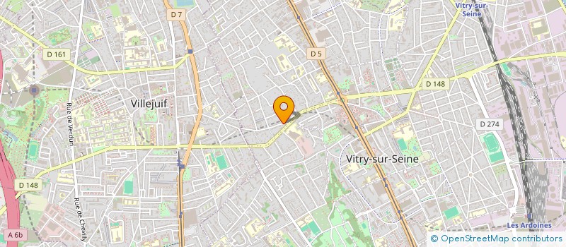 localisation de l'entreprise SARL STB à VITRY-SUR-SEINE