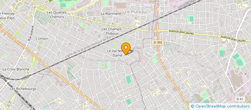 localisation de l'entreprise SARL STB 78 à SARTROUVILLE