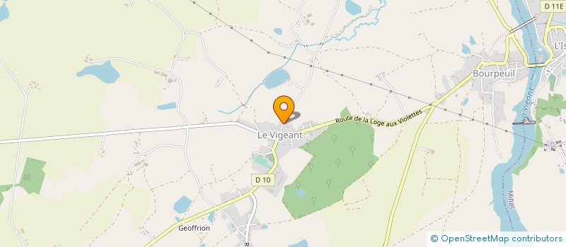 localisation de l'entreprise SARL STBM  LE VIGEANT