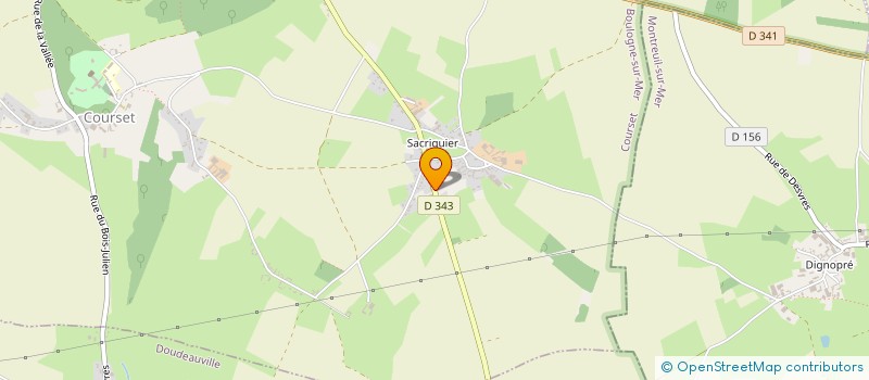 localisation de l'entreprise SARL STC TRANSPORTS  COURSET