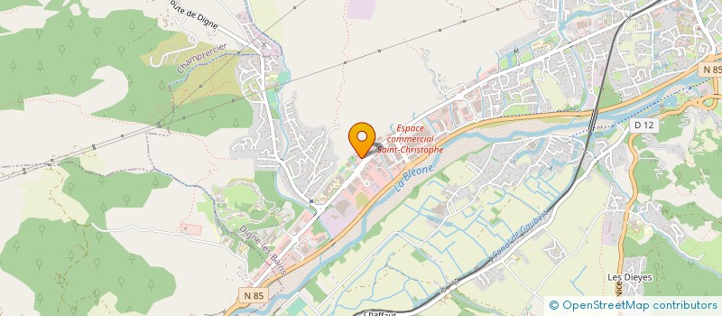 localisation de l'entreprise SARL STE DE NETTOYAGE AUTOMOBILES DIGNOISE HYDROSTAR à DIGNE-LES-BAINS
