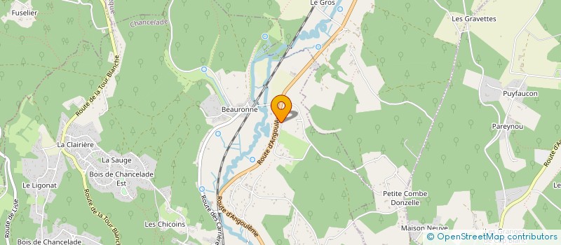 localisation de l'entreprise SARL STE NABOULET A J à CHANCELADE