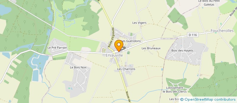 localisation de l'entreprise SARL STE PERONDI GOURDON à ERVAUVILLE