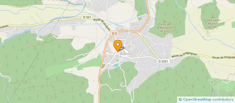 localisation de l'entreprise SARL STEDEF EMBALLAGES à RIANS