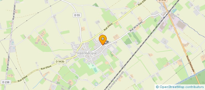 localisation de l'entreprise SARL STEENBECQUOISE DE BATIMENT à STEENBECQUE