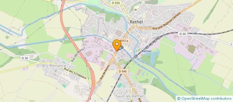 localisation de l'entreprise SARL STEFANSKI DANIEL  RETHEL