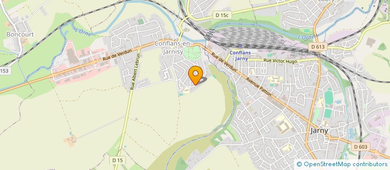localisation de l'entreprise SARL STEGEL à CONFLANS-EN-JARNISY