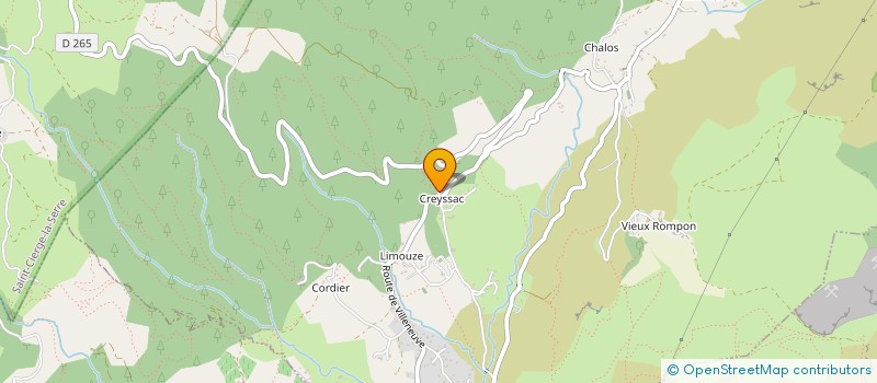 localisation de l'entreprise SARL STELA  LE POUZIN