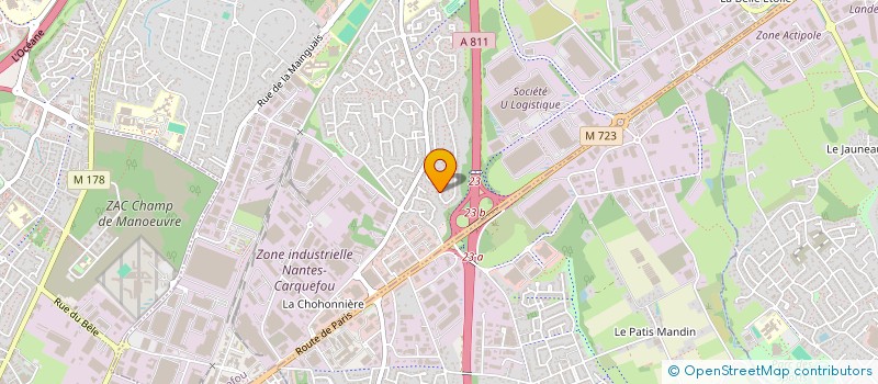 localisation de l'entreprise SARL STELIJE à CARQUEFOU