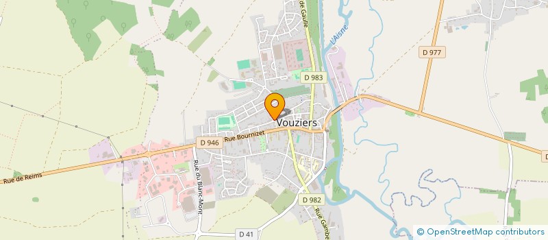 localisation de l'entreprise SARL STELLA à VOUZIERS