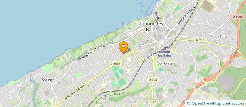 localisation de l'entreprise SARL STELLAB à THONON-LES-BAINS