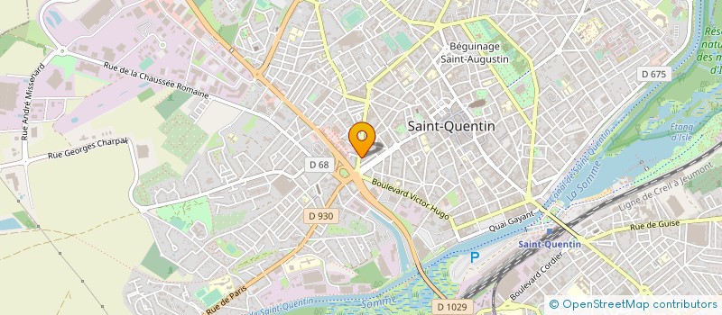 localisation de l'entreprise SARL STELLIMMO à SAINT-QUENTIN