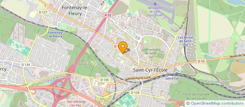 localisation de l'entreprise SARL STEM AUTO à SAINT-CYR-L'ECOLE