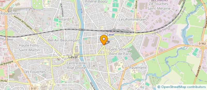localisation de l'entreprise SARL STEMAR à LAVAL