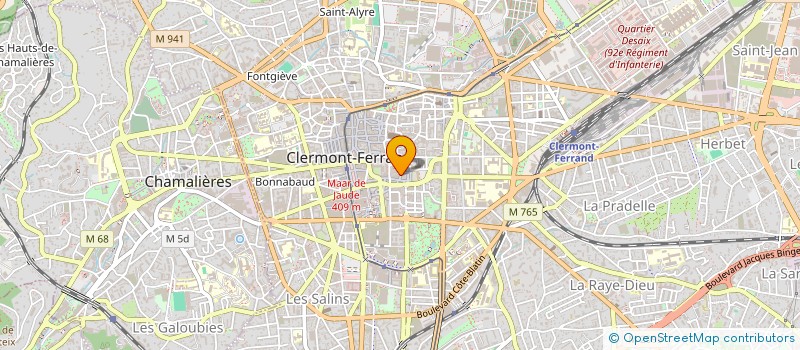localisation de l'entreprise SARL STEN'S à CLERMONT-FERRAND