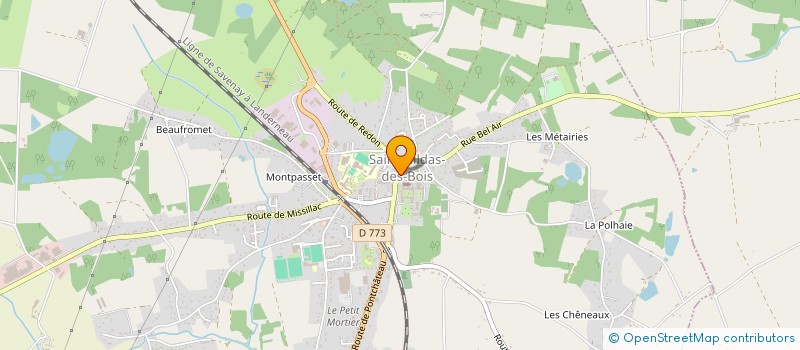 localisation de l'entreprise SARL STEPHAN  SAINT-GILDAS-DES-BOIS