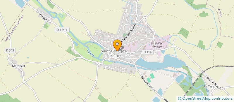 localisation de l'entreprise SARL STEPHANE BARAILLON à SAINT-GEORGES-SUR-EURE