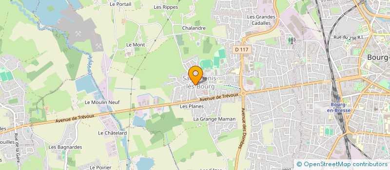 localisation de l'entreprise SARL STEPHANE BARD à SAINT-DENIS-LES-BOURG
