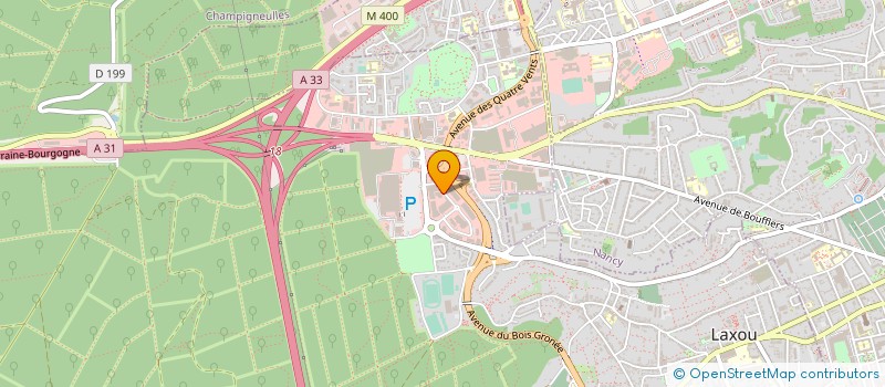 localisation de l'entreprise SARL STEPHANE MICHENON  LAXOU