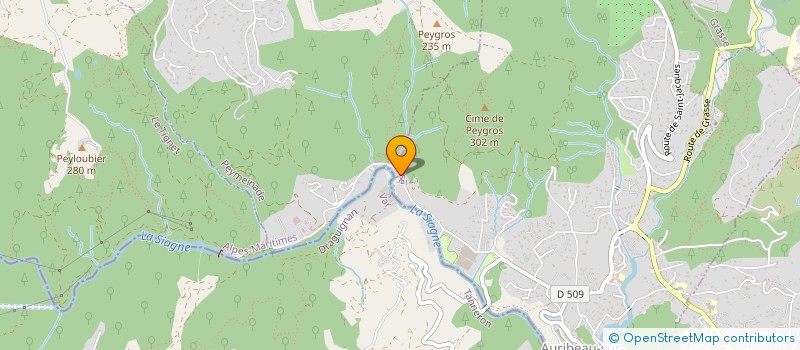 localisation de l'entreprise SARL STEPHANE RIOUX  AURIBEAU-SUR-SIAGNE