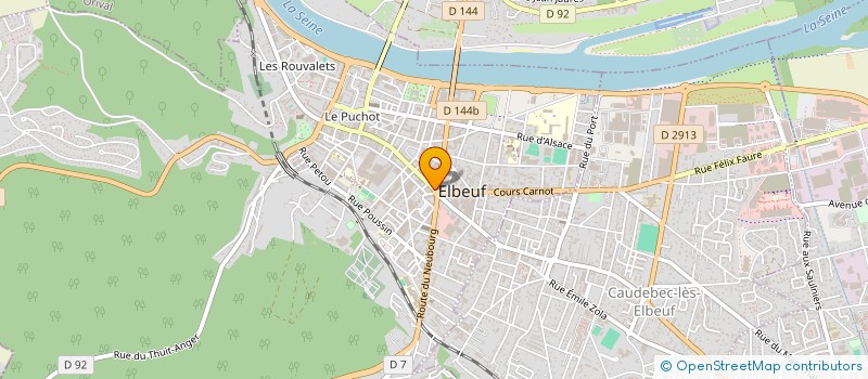 localisation de l'entreprise SARL STEPHANIE BERNARD à ELBEUF