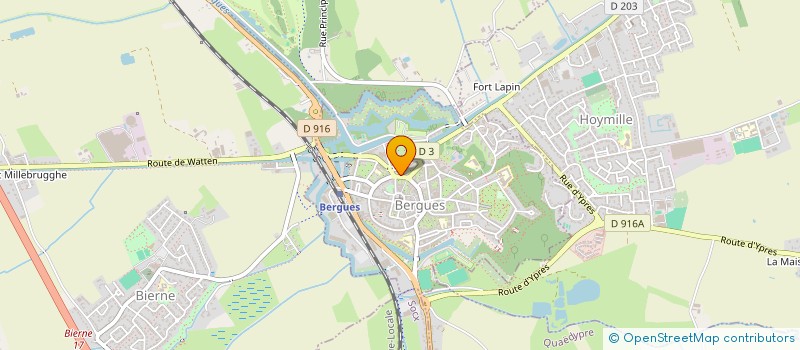 localisation de l'entreprise SARL STEPHANIE BOULOT à BERGUES