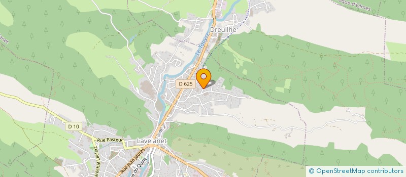 localisation de l'entreprise SARL STEPHIA à LAVELANET