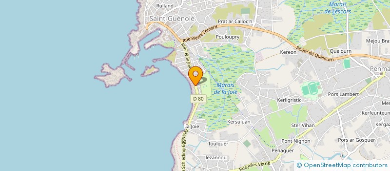 localisation de l'entreprise SARL STERENN  PENMARCH