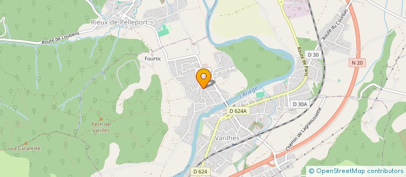 localisation de l'entreprise SARL STERVINOU à VARILHES