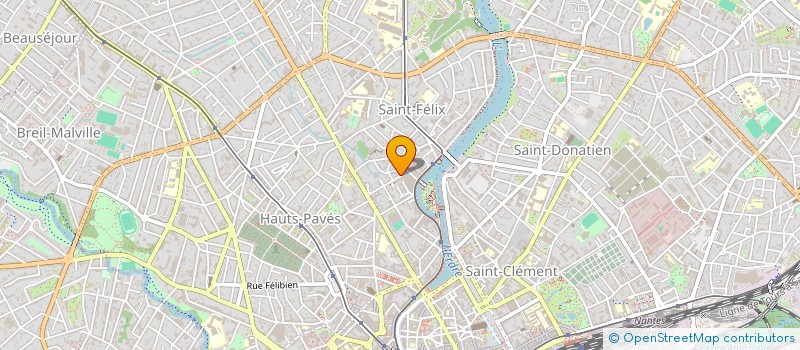 localisation de l'entreprise SARL STEVAL à NANTES