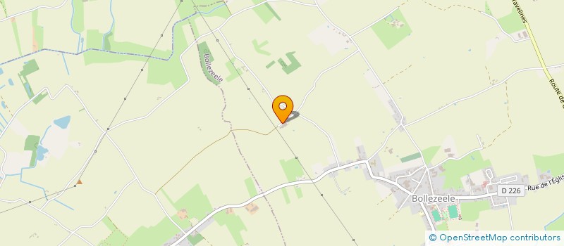 localisation de l'entreprise SARL STEVENOOT  BOLLEZEELE