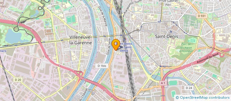 localisation de l'entreprise SARL STL à SAINT-DENIS