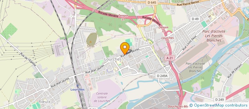 localisation de l'entreprise SARL STMMI  LOURCHES