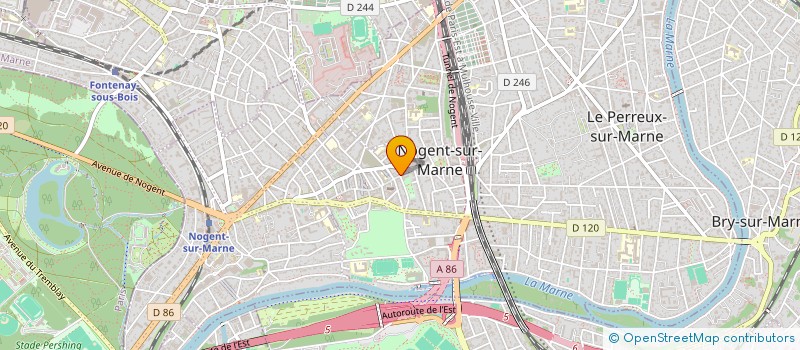 localisation de l'entreprise SARL STOCK GRIFFES NOGENT à NOGENT-SUR-MARNE
