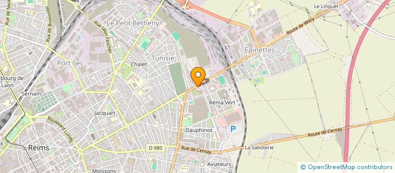 localisation de l'entreprise SARL STOFFEL  REIMS