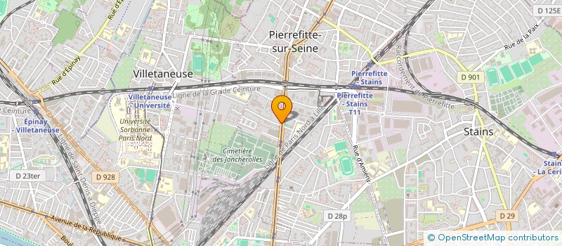 localisation de l'entreprise SARL STOP AUTOMOBILES à PIERREFITTE-SUR-SEINE