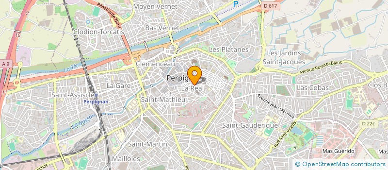 localisation de l'entreprise SARL STOP FUITES  PERPIGNAN