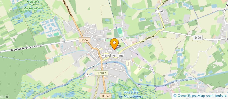 localisation de l'entreprise SARL STORDECO à MARCHIENNES