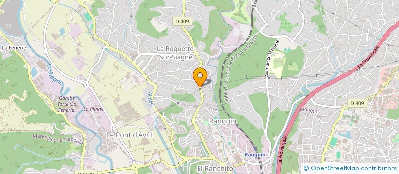 localisation de l'entreprise SARL STORE EXTREME à LA ROQUETTE-SUR-SIAGNE
