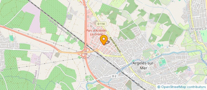 localisation de l'entreprise SARL STORES ENSEIGNES DU SUD à ARGELES-SUR-MER