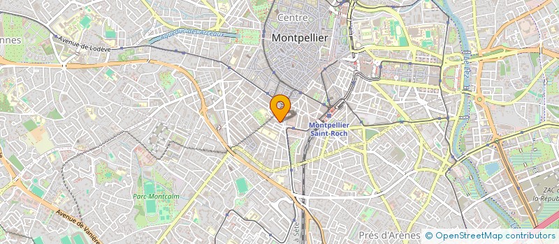 localisation de l'entreprise SARL STRAGIM à MONTPELLIER