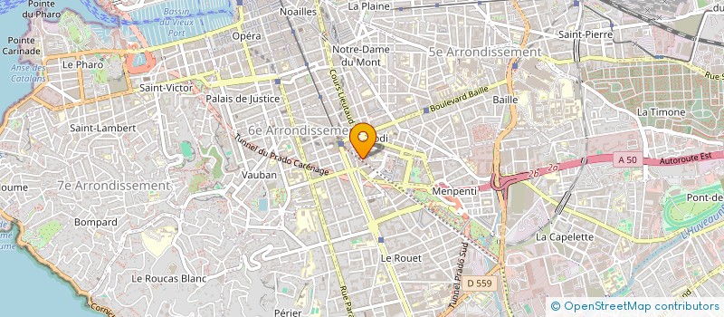 localisation de l'entreprise SARL STRATEGIE FINANCE PATRIMOINE à MARSEILLE