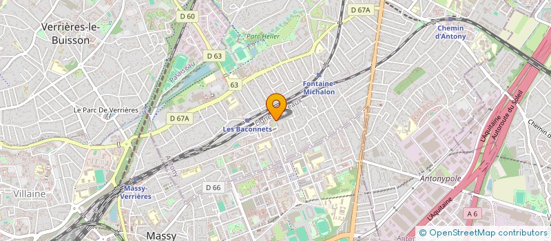 localisation de l'entreprise SARL STROIBAT à ANTONY