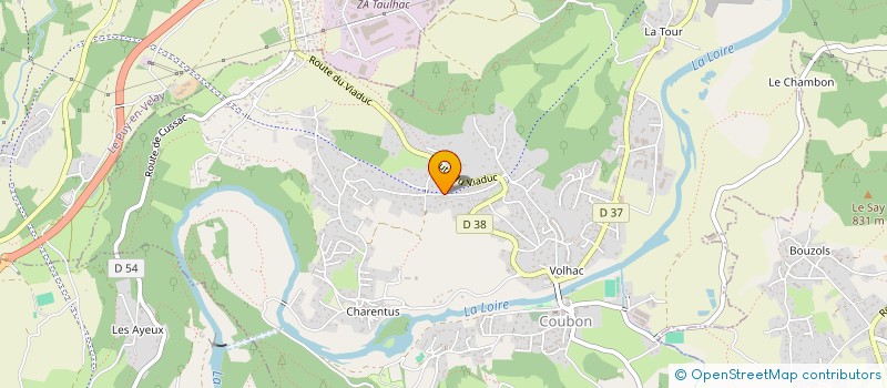 localisation de l'entreprise SARL STRORES 43 à COUBON