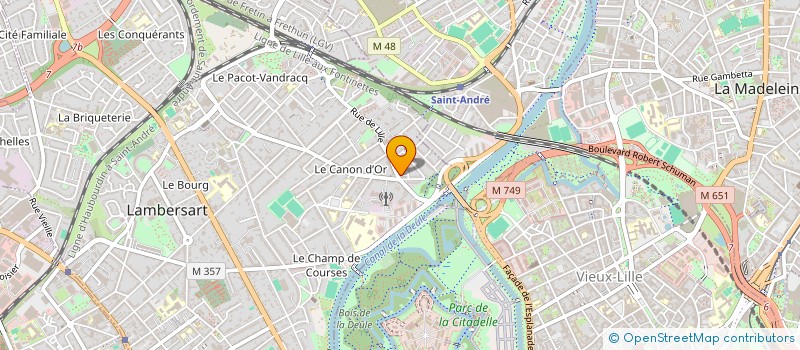 localisation de l'entreprise SARL STUDIO 59 à LAMBERSART