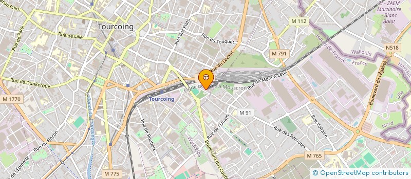 localisation de l'entreprise SARL STUDIO FILAOS  TOURCOING