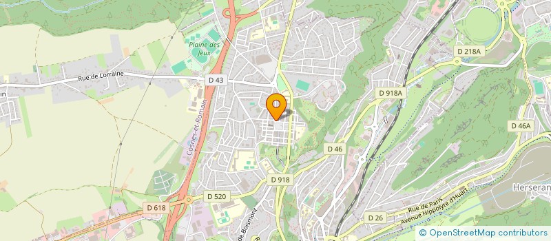 localisation de l'entreprise SARL STUDIO FLAMION à LONGWY