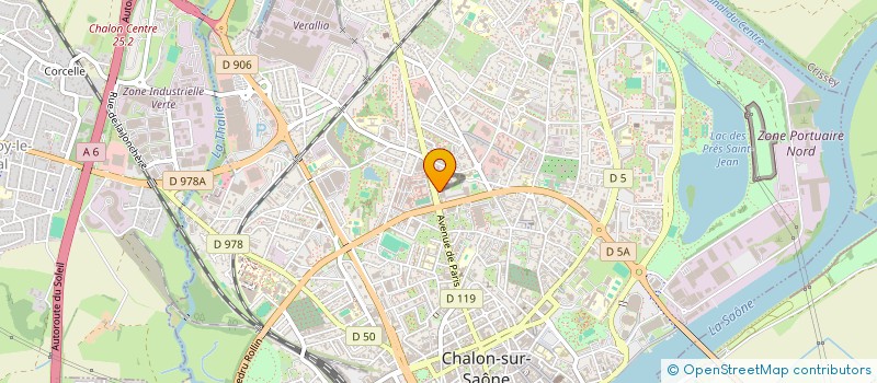 localisation de l'entreprise SARL STUDIO NICOLA à CHALON-SUR-SAONE
